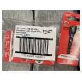 (3) Milwaukee Impact Magnetic Nut Driver