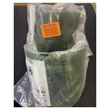 (2) MSA V-Guard Visor, PC, Green Tint, Molded,