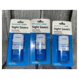 (3) 0.5 fl. Oz. Bausch Lomb, Sight Savers