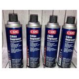 (4) CRC Citrus Degreaser