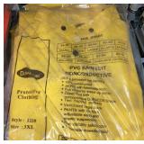 (2) PVC RainSuit Nonconductive
