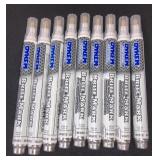 (9) Dykem Brite - Mark Paint Markers
