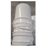 (3) Buckets with Lid