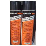 (2) Cans Rotanium Citrus Solvent
