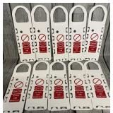 (10) Scaffold TAG Holders