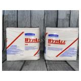 (2) Packs of WypAll 41200 X70 Cloths, 1/4 Fold,