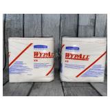 (2) Packs of WypAll 41200 X70 Cloths, 1/4 Fold,