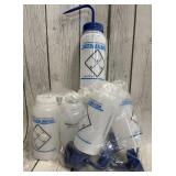 (6) Distilled Water Wash Bottles