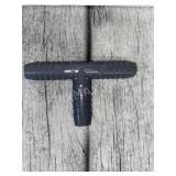 (9) 6MM67 Tee, Insert, 1/2 In. PVC