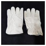 9 Pairs of Leather Work Gloves Sz 2XL