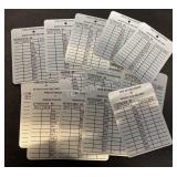 (17) Fire Extinguisher Inspection Record Metal