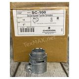 Box of Neer 1 in. SC-100 Die-Cast Squeeze Type Box