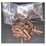 (1) Small Bag Of Tapered Vinyl Plugs