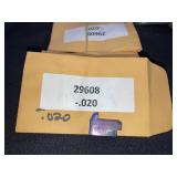 (20) A-29608 -.020 Carbide Cutting Tool