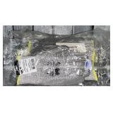 (1) Doz. Black/ Gray Nitrile Gloves, Medium