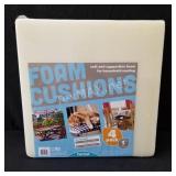 Pack of Four Foam Cushions
