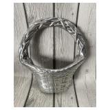 8.5x9in. Wall Hanging Basket Decor.