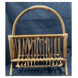 Bamboo Magazine Rack