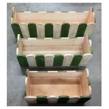 (3) Flower Pot Holders