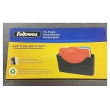 (3) Fellowes File Pocket