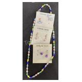 Sunset Necklace & Earings (d)