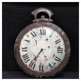 22in Decorative Metal Clock