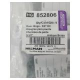 (9) 3.5in Door Hinges