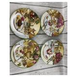 (4) Dessert Plates