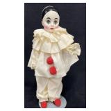 Vintage Pierrot Clown Doll