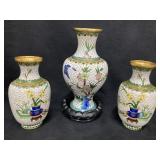 (3) Vintage Oriental Vases