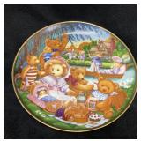A Teddy Bear Picnic Collectible Plate