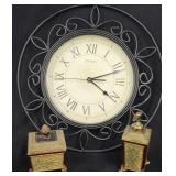 Bathroom Decor- Clock and More^