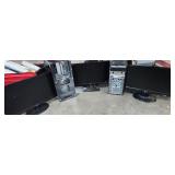 3 Monitors and 2 Desktop Shells