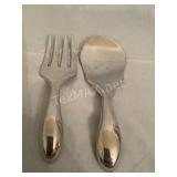 Vintage 561 by Nambe Salad Serving Fork & Spoon