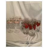 Collection of Holiday Glasses 3 Styles