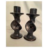 Marble Candle Holders