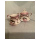 Handmade Sugar and Creamer