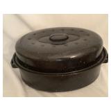 Granite Ware Large Roasting Pan w Lid