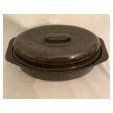 Granite Ware Small Roasting Pan w Lid