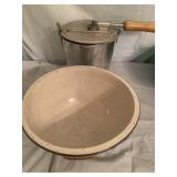 Vintage Felknors Stove Popcorn Marker & Bowl