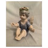Porcelain Sitting Angel