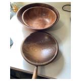 Wood Mixing/Serving Bowls