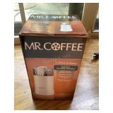 New Mr Coffee Bean Grinder