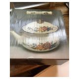 New Porcelain Enamel Tea Kettle