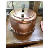 Copper Cover Cake Carrier