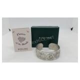 Kirk Stieff Pewter Aster Cuff