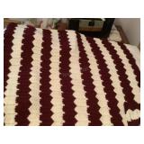 Handmade A&M Colored Throw