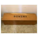 Wood Toy Box With Sondra Letters