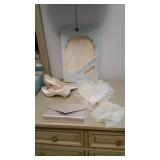 Wedding Shoes, Ring Pillow, Purse & Hanki