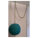 Retro Glow Ball Hanging Light with Chain